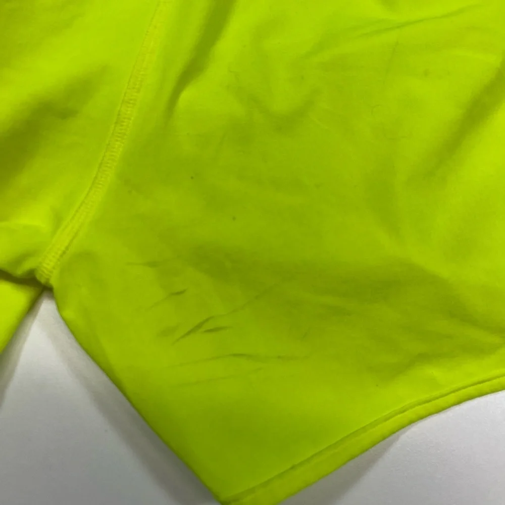 Lululemon Hotty Hot Shorts 4” High Rise Highlighter Yellow Women’s Size 6 - Picture 6 of 12